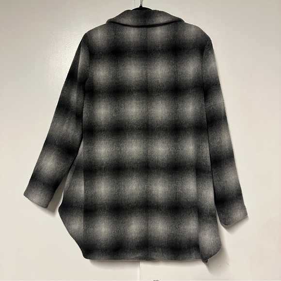 Derek Lam 10 Crosby Women’s plaid check lambskin trim Jacket Size 2 - Picture 11 of 11